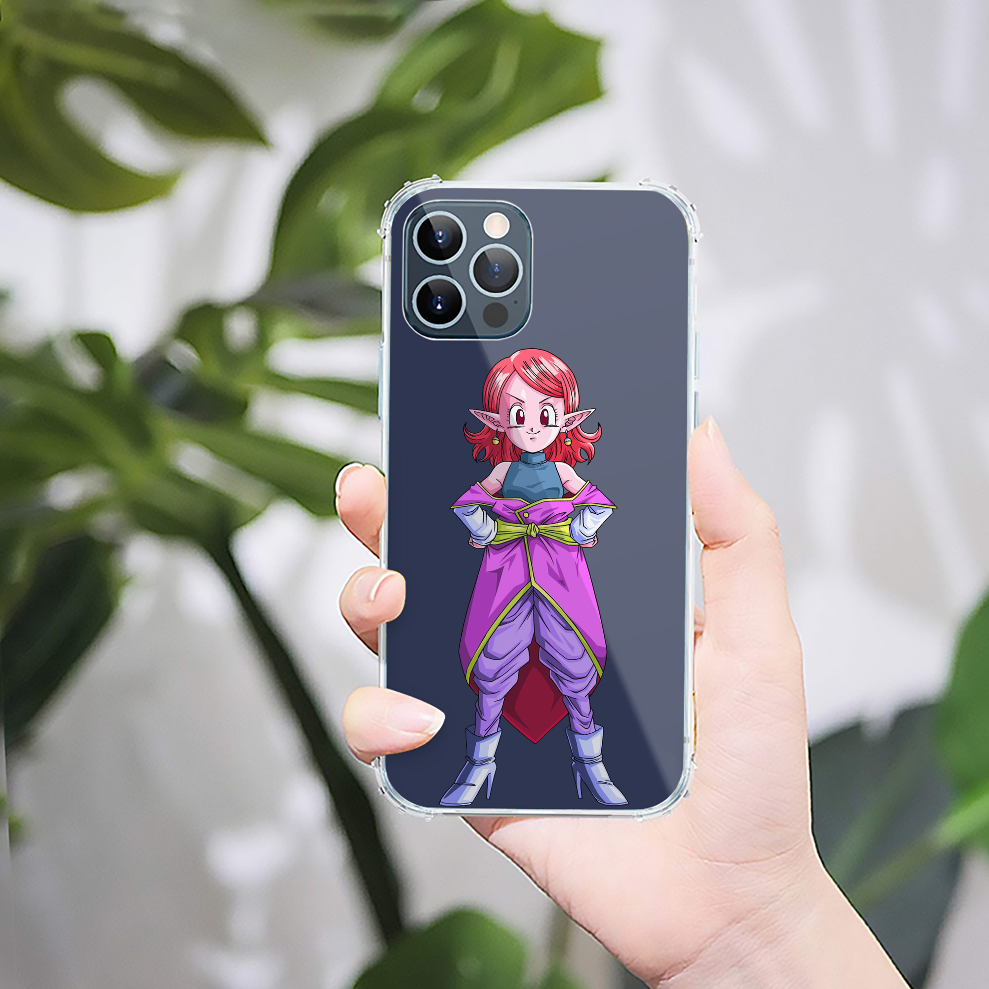 （画像用） ドラゴンボール DRAGON BALL 【iPhone 12シリーズ対応】透明スマホケース（クリアソフトケース）